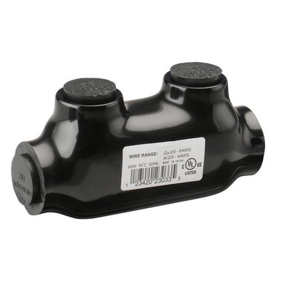 Insulated Inline Splice Connectorwire Range 2/06 Gauge7/32'' Slotted Allen Hexpre