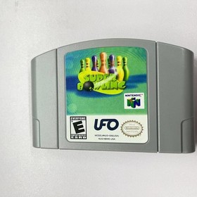 Super Bowling - Nintendo 64 (N64) Must-have for fans Tested and working