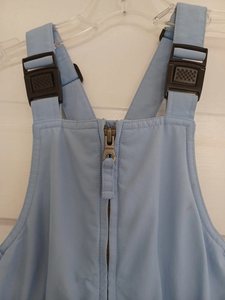 Lands' End The Squall snowsuit ski bib overalls kids 6 Grow-A-Longs sporty    - Image 2 of 4