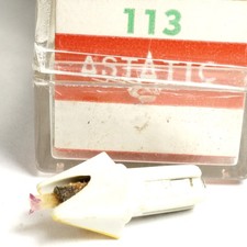 NOS Tested ASTATIC 113 Cartridge Needle Stylus for Electro Voice EV 107