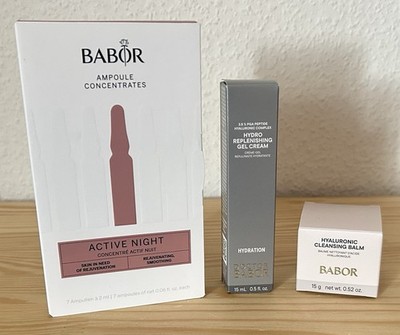 BABOR Ampoule Concentrates Active Night Hyaluronic Cleansing Balm, Gesichtscreme