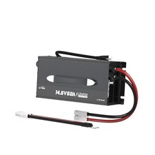 12V 60A Lithium Battery Charger, 14.6V Smart LiFePO4 Charger with 3-Stage