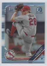 2019 Bowman Draft Chrome Sky Blue Refractor Tony Locey #BDC-70 5i1