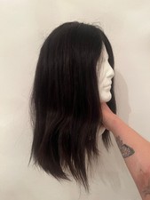Women's Dark Brown Wig in REAL Hair