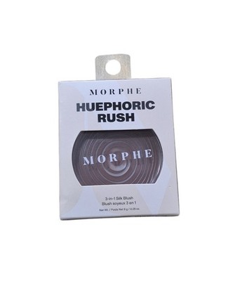 Morphe Huephoric Rush 3-in-1 Silk Blush Touched Mahogany 8g/0.28oz Swirl...