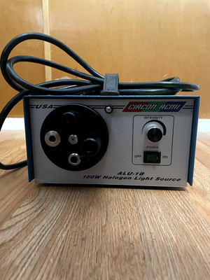 Circon ACMI ALU-1B 150W Halogen Endoscopy Light Source 115V 60Hz 1.5A