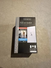 GE Enbrighten Add-On Switch With QuickFit And SimpleWire, Toggle, White -in Wall