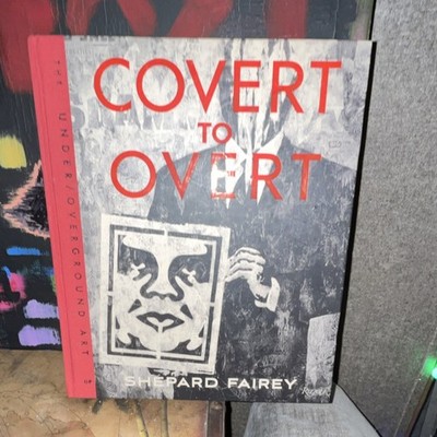 Covert to Overt Art of Shepard Fairey Hardcover Art Book by Rizzoli