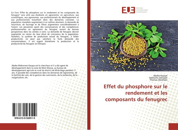 Abebe Kasaye (U. A.) | Effet Du Phosphore Sur Le Rendement Et Les Composants...-image