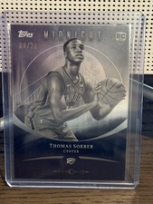 2025-26 Topps Midnight Thomas Sorber RC OKC Thunder Equinox /20