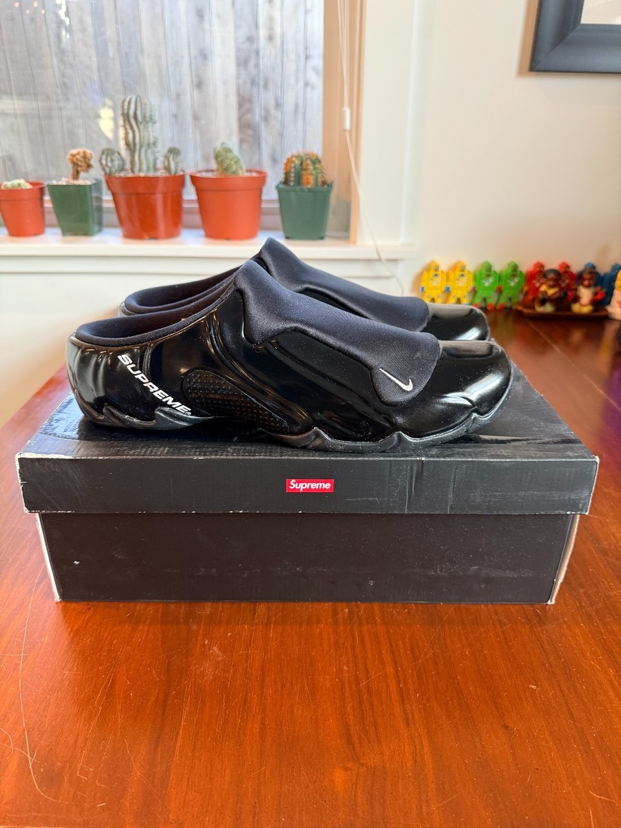 Size 13 - Supreme x Nike Clogposite Black for sale online | eBay