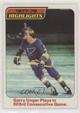 1978-79 Topps Highlights Garry Unger #5 0a3