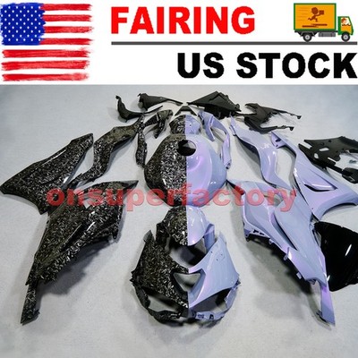 Chameleon Gray Purple Fairing Kit For Kawasaki Ninja ZX6R ZX-6R 2024 2025 2026