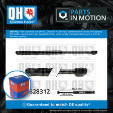 Image of Boot Gas Strut fits RENAULT MEGANE Mk3 2.0 2008 on Spring Lift Tailgate Rear QH