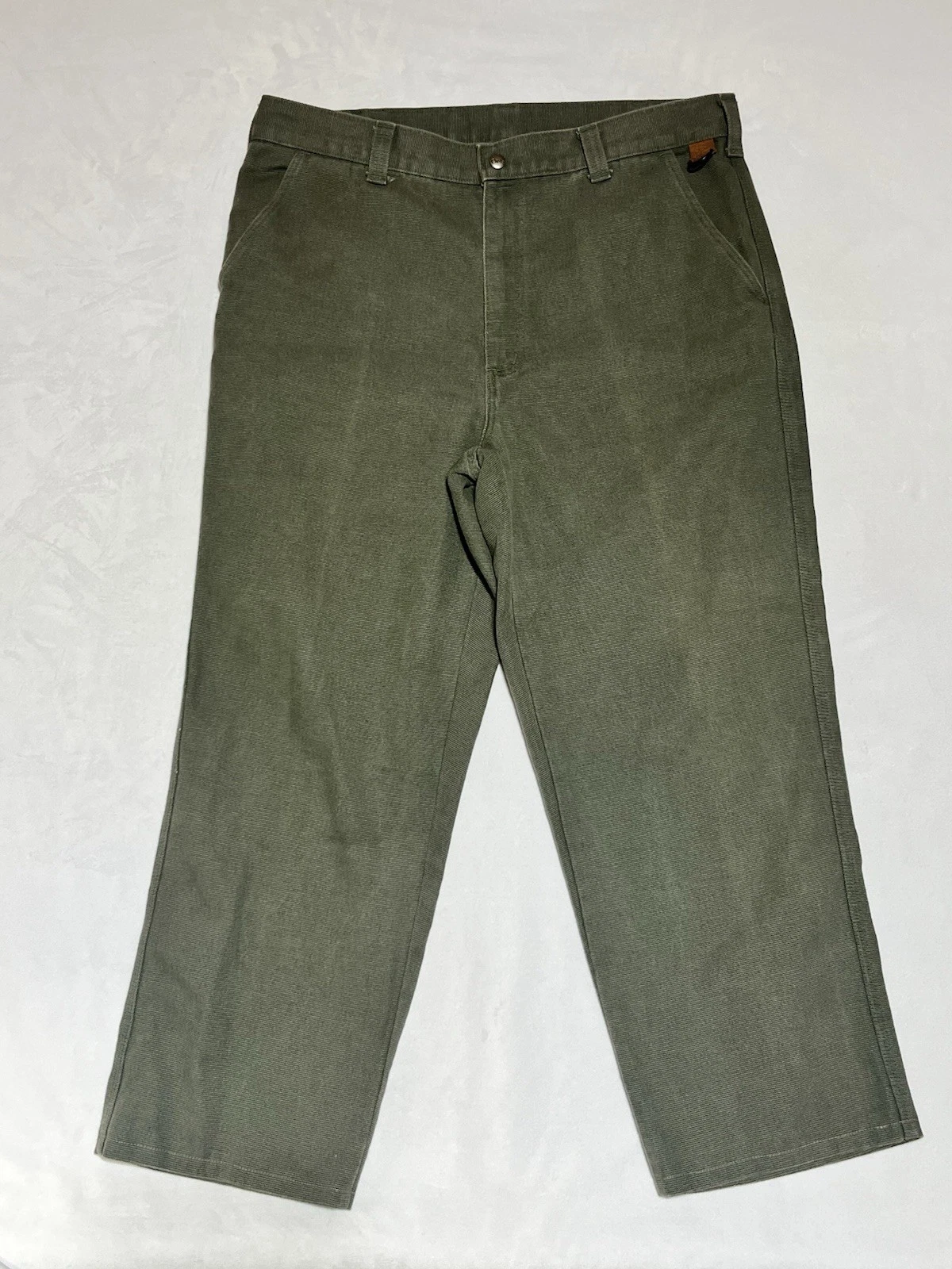 Vintage Orvis Canvas Utility Pants Heavy Cotton Mens 38 Green Fishing USA
Opens in a new window or t