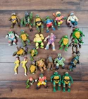 Vtg 80s 90s TMNT 25 Figure Lot Parts Project As Is Playmates
