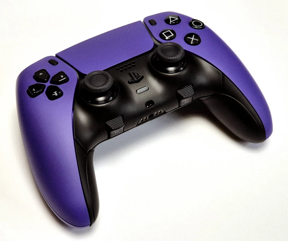 Custom Full Shell Replacement PS5 DualSense Edge Controller - Purple - *NEW* - Image 2 of 4