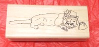 Granny Glasses Cat Rubber Stamp Grandmother Hat Purse Unmounted Die Only Pets Granny Glasses Cat Rubber Stamp Grandmother Hat Purse Unmounted Die Only Pets