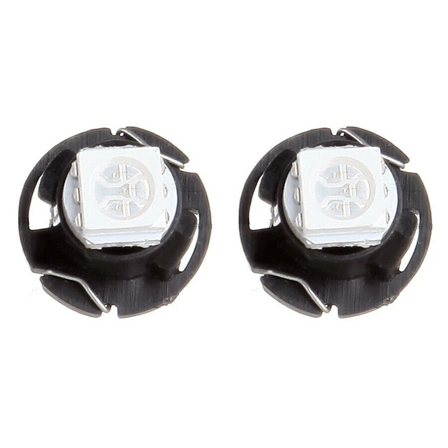 Lote de 30 piezas T4.7 cuña 5050-SMD bombilla multicolor panel coche medidores lámpara luz Foto 2 de 4