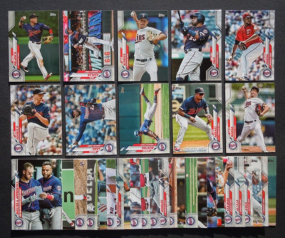 2020 Topps Minnesota Twins Team Set w/ Update 34 Cards Luis Arraez Byron Buxton