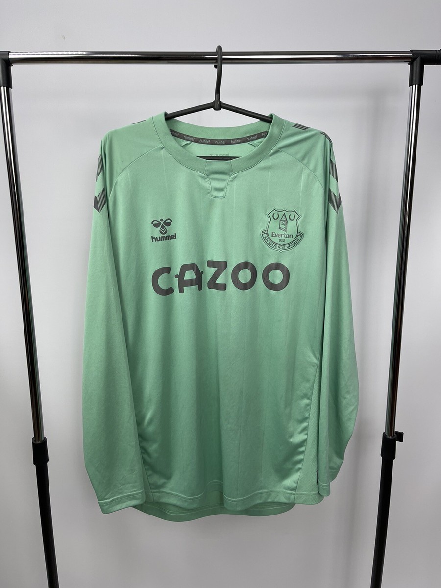 EVERTON 2020 2021 THIRD FOOTBALL SOCCER JERSEY HUMMEL sz XL