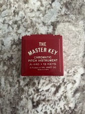 The Master Key Chromatic Pitch Instrument A-440 13 Keys MK2 C - C