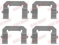 Quick Brake 109-1761 ZubehöRsatz, Scheibenbremsbelag FüR Chevrolet Opel