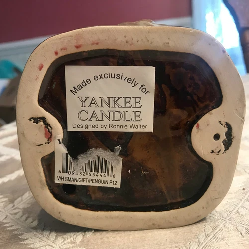 Brand New Yankee Candle Votive Candle Holder Snowmen Penguin Excellent image 6