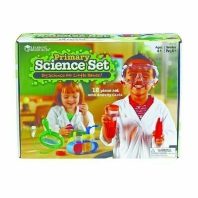 Learning Resources - Primary Science Lab Set - 12 Piece + 10 Activity Cards New