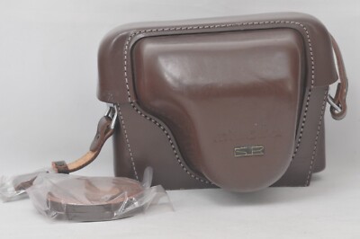 @ SakuraDo @ Rare! @ Minolta SR Brown Leather Camera Case for SR-1 with Meter