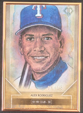 2020 Topps Transcendent Sketch Reproductions TTCR-ARO Alex Rodriguez #04/95 ⚾