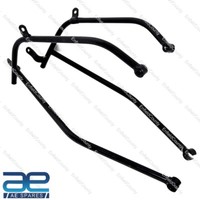 Passt FüR Royal Enfield 350Cc Hinterer KotflüGel Schwarzes TräGerset LH RH