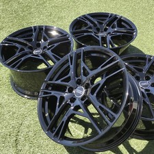 20" Audi R8 Wheels Rims Wheels Stock Set 4 v10 2022 oem Genuine Black FORGED 