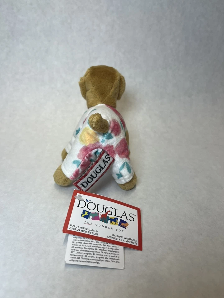 Douglas Cuddle Toy Vera’s Baby Doll Puppy Dog Plush Vera Floral Pajamas W Tags - Image 4 of 4