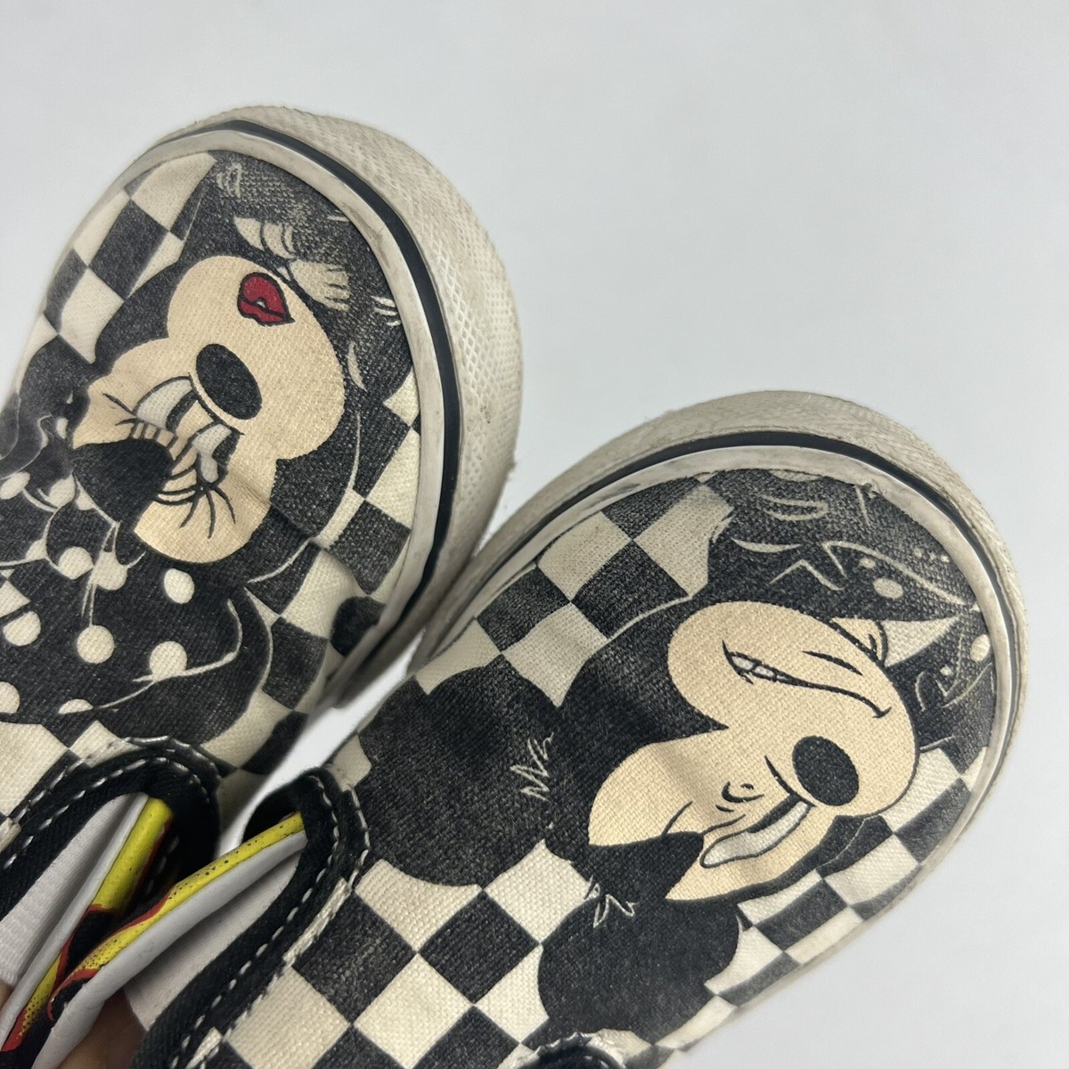 Vans X Toddler Disney Mickey & Minnie Mouse Classic Slip-On