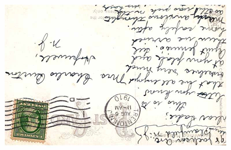 Postcard ROAD SCENE Trenton New Jersey NJ 10/19 AR1138 eBay