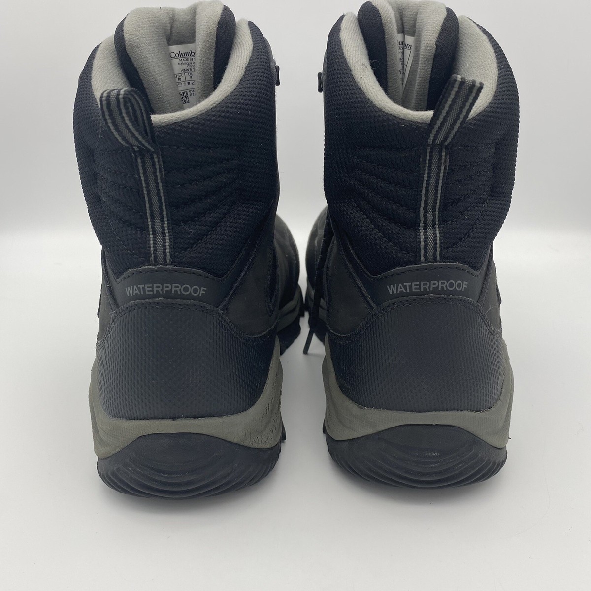 Columbia Omni Grip Techlite Black Lace Up BM1525-010 Size 10 Columbia Waterproof Boots Omni Grip Techlite Black Lace Up  main image 2