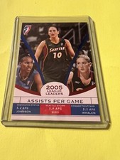 2006 WNBA League Leaders #LL2 - Temeka Johnson - Sue Bird - Lindsay Whalen
