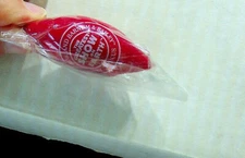 Red Plastic Clown Nose - Barnum & Baily Greatest Show on Earth - Sealed Pkg.