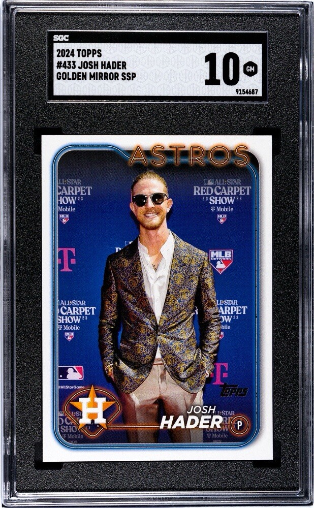 2024 Topps Series 2 - Golden Mirror Image Variation #433 Josh Hader SPP Astros
