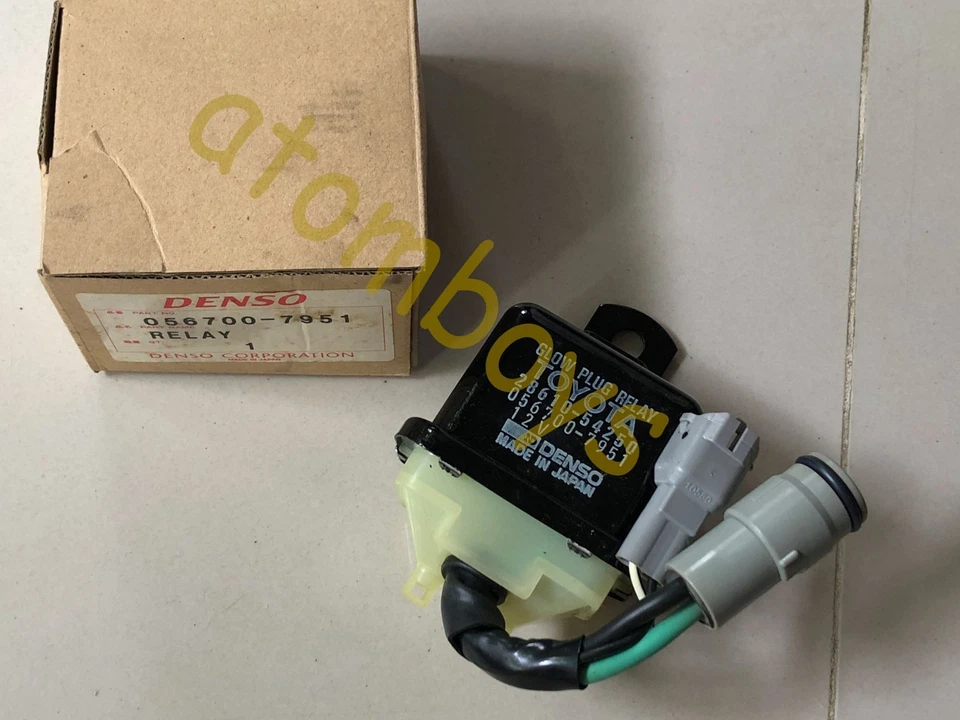 Relé de bujía incandescente FIT Toyota Land Cruiser HZJ70 HZJ75 PZJ75 Hilux Pickup LN56 LN65 Foto 2 de 4