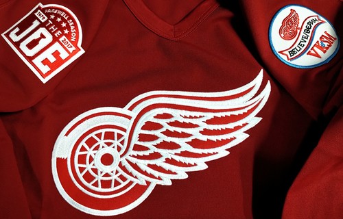 PRO-56 BLANK DETROIT RED WINGS 1998 CUP * JOE & VK-SM CCM/MASKA AUTHENTIC JERSEY - Picture 2 of 6