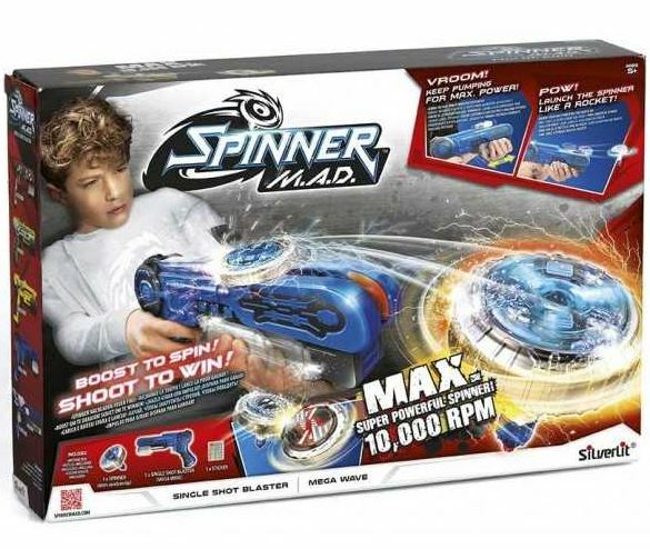 ROCCO GIOCATTOLI SPINNER M.A.D. PISTOLA SINGOLA MEGA WAVE