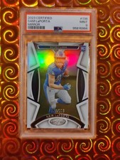 Sam Laporta 2023 Panini Certified  MIRROR PRIZM /325 PSA 💎 MINT 9, LIONS 🔥 TE
