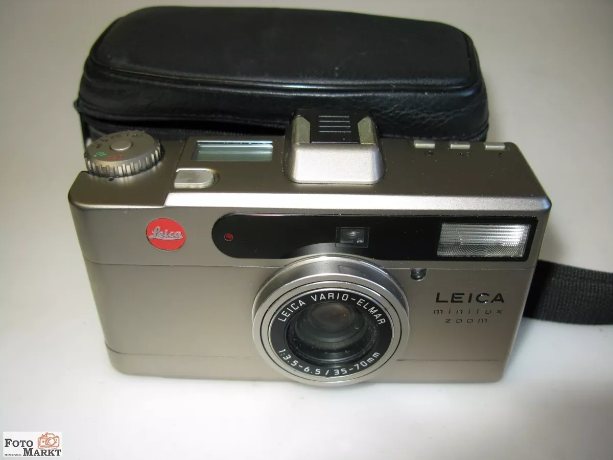 Leica Minilux Zoom Camera Lens Vario Elmar 35 70 MM Point And