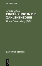 Einführung in Die Zahlentheorie, Hardcover b...