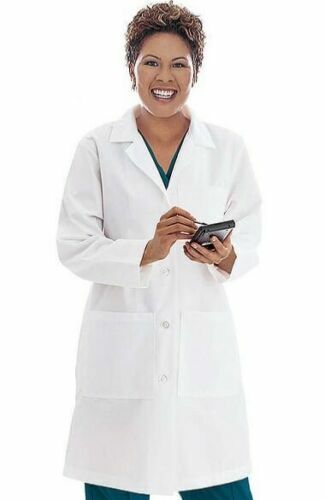 Landau Women's 3-Pocket 38" Full-Length Fade-Resistant Lab Coat (3155)