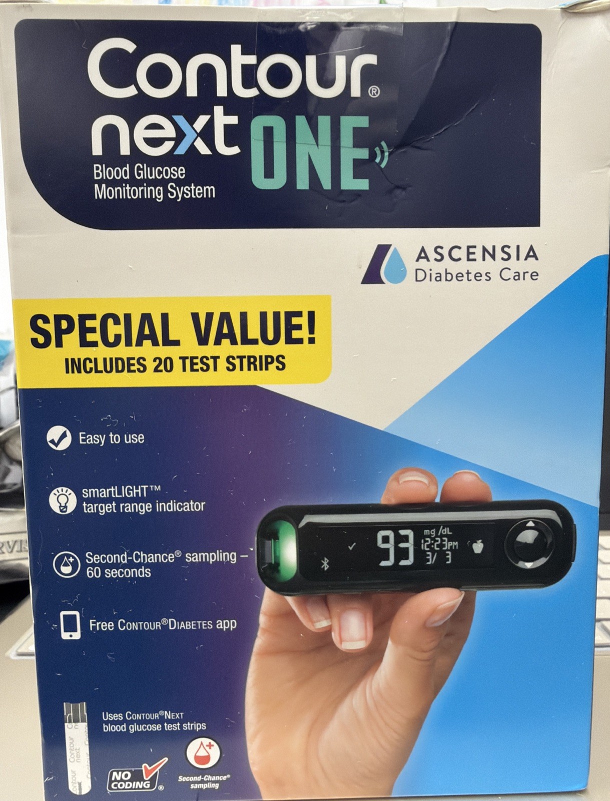 CONTOUR NEXT GEN Blood Glucose Monitoring System – All-In-One Kit for Diabetes w