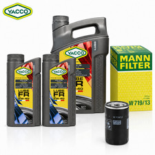 7L YACCO 5W40 FR Motor&ouml;l + MANN-&Ouml;lfilter f&uuml;r Mercedes-Benz W124 190 W126 R129