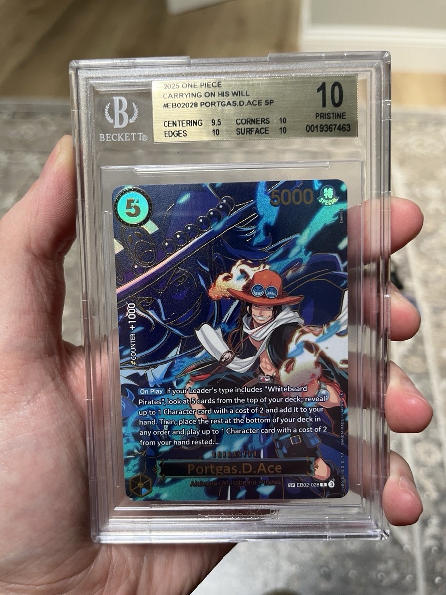 BGS 10 Pristine Portgas D Ace SP OP13 (Carrying On His Will